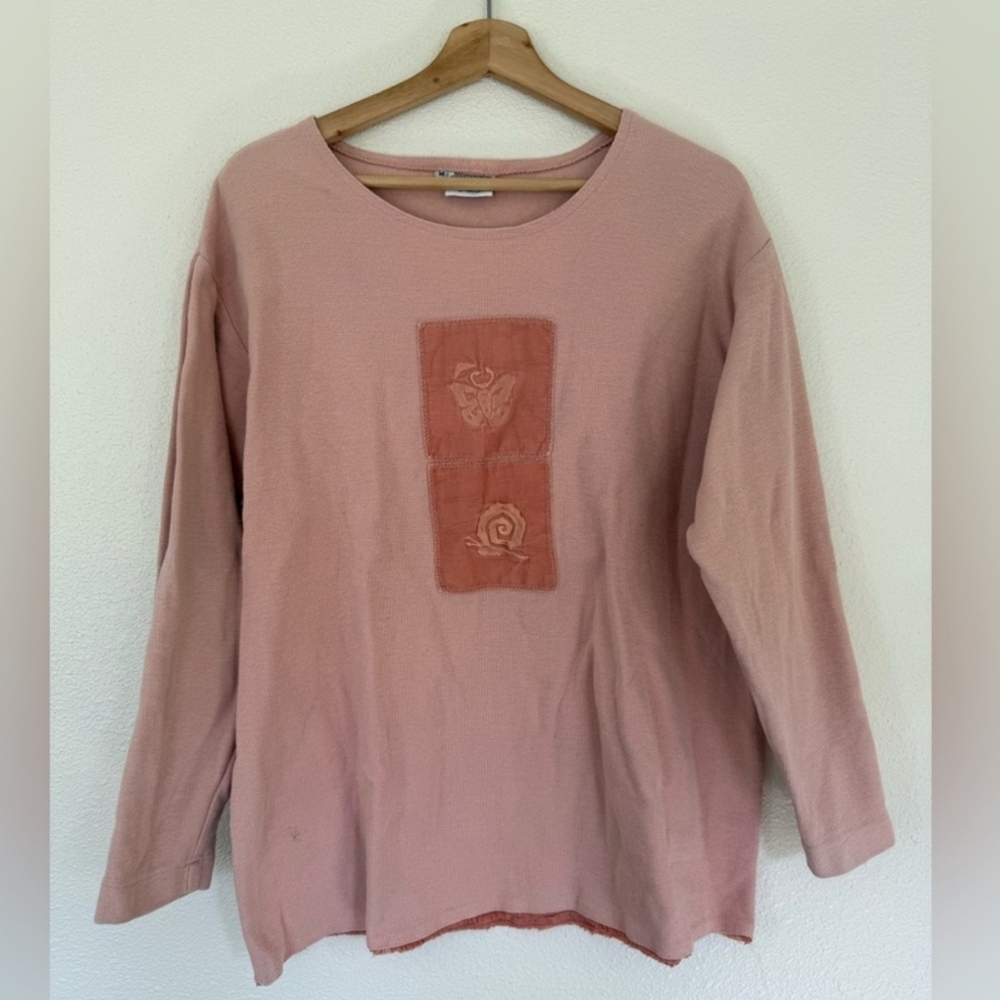 Vintage Johnny Was Waffle Knit Shirt